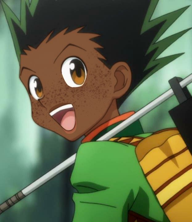 Your fave is Dark-skinned on X: Ging Freecss is dark-skinned!   / X