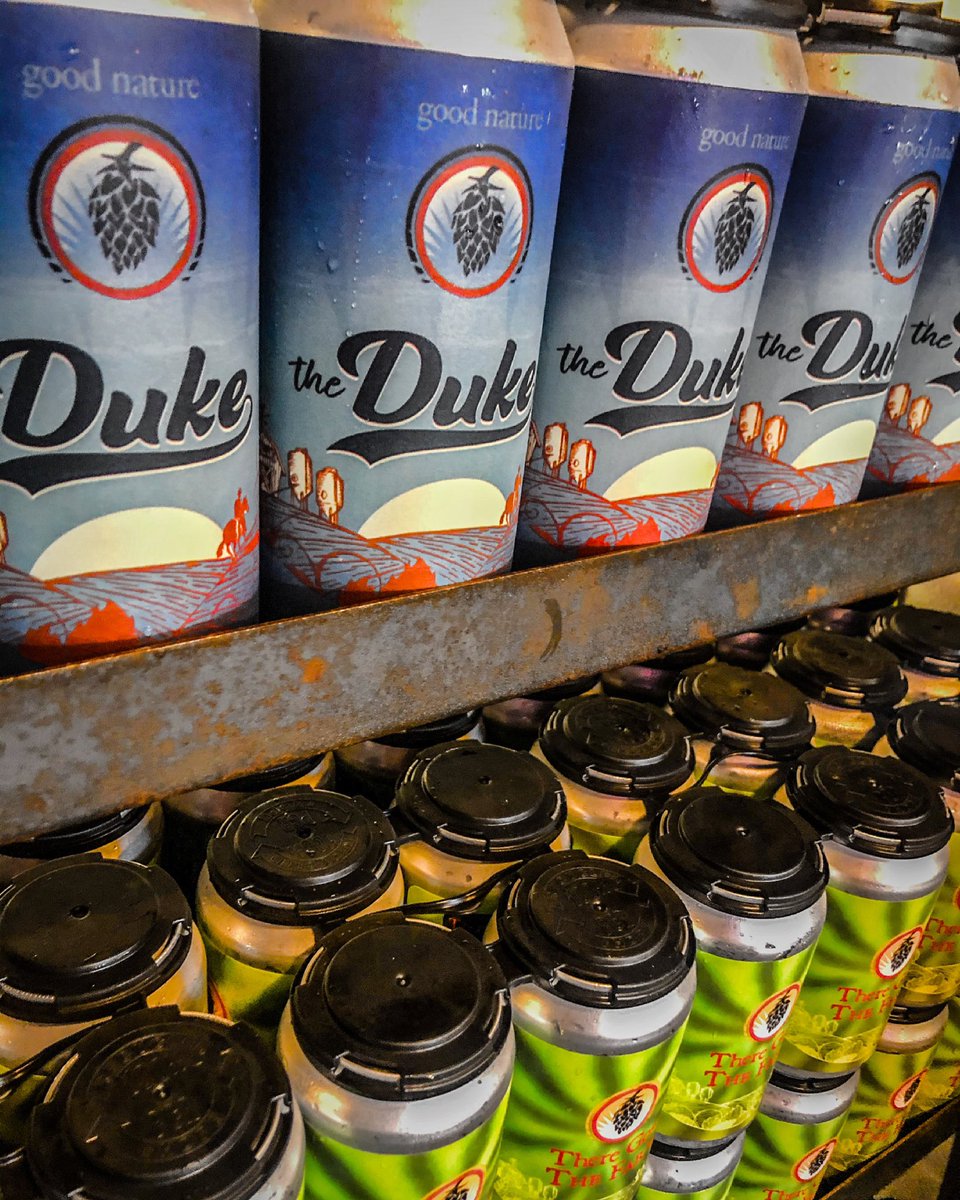 Not one but TWO limited release brews coming at you for this holiday weekend starting TODAY!

The Duke: American Lager 6.5% ABV

There Gose the Farm: Watermelon Lemon Gose 4.5 % ABV

Limited draft, so Mug Clubbers, come grab your Freebie soon!  no growlers. Enjoy in cans to go
