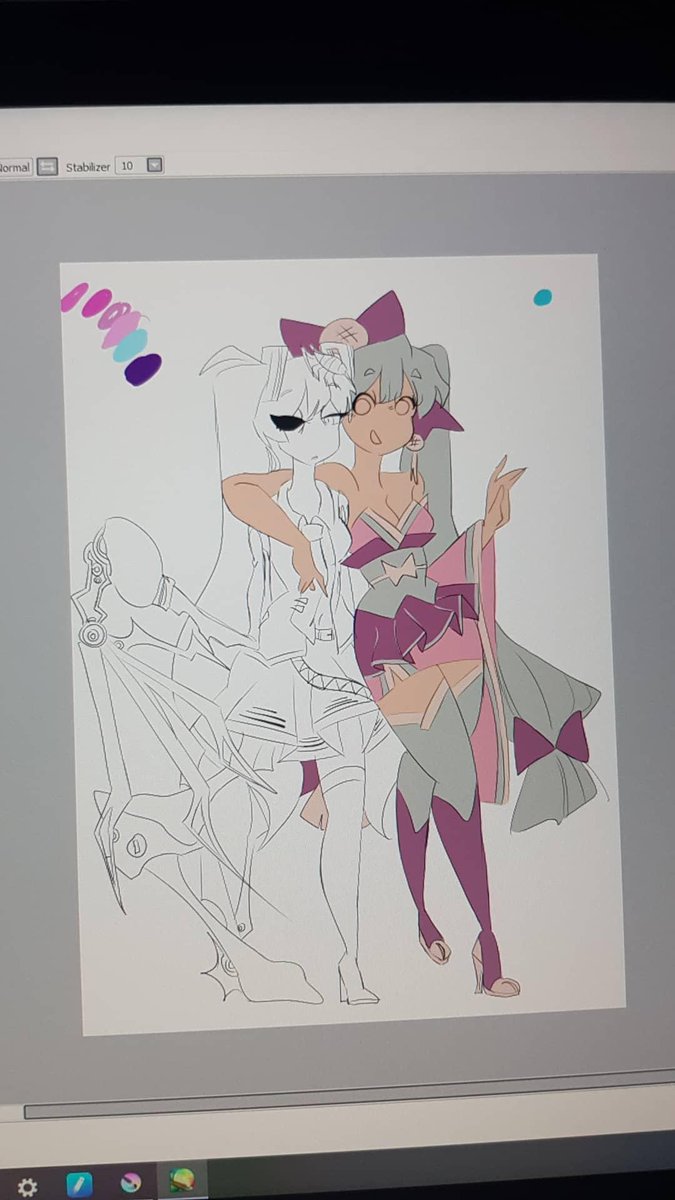_deartail's tweet photo. going to do a dtiys, its so much work ugh, this is why I don't do more than sketches https://t.co/o56oAQxHFd