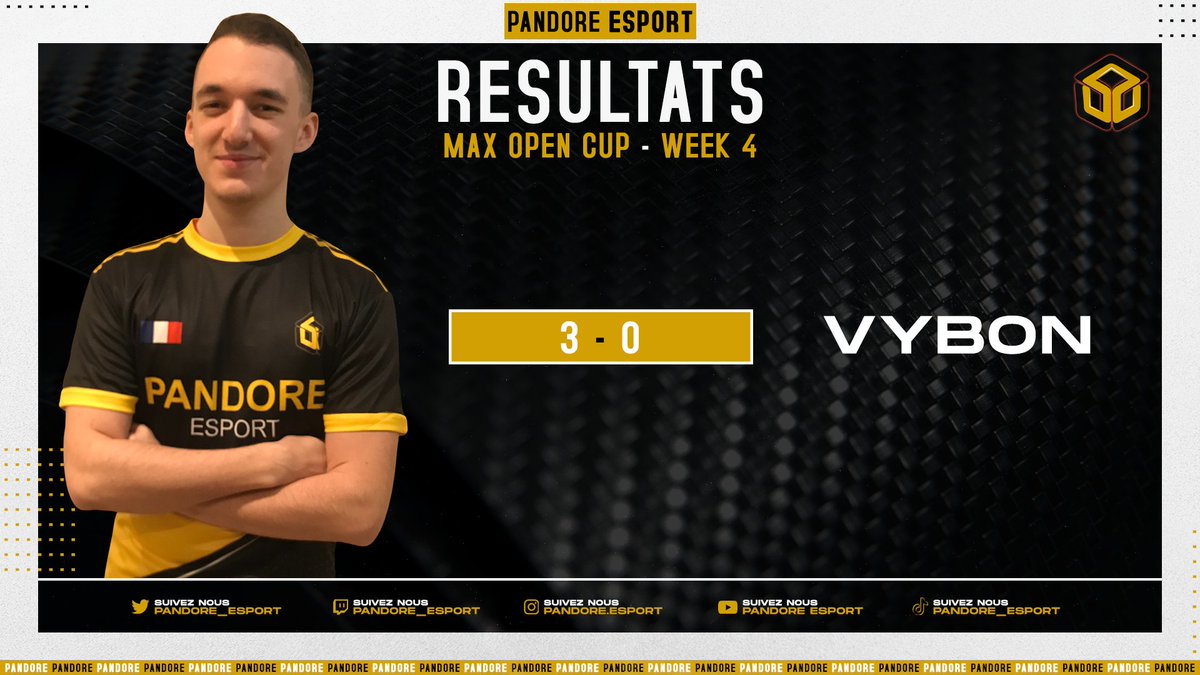 Pandore_esport's tweet image. [ #Hearthstone ]

Encore une victoire pour notre seul joueur encore en course @Vybon_HS lors de cette 4ème semaine de #MaxOpenCup 👏🏻

✅ @Vybon_HS win 3-0 vs @Burr0_hs 🇩🇪

Avec 4 victoires et 0 défaite, les playoffs arrivent à grand pas, GG 💪🏻

#WeArePandore ⚫️🟡