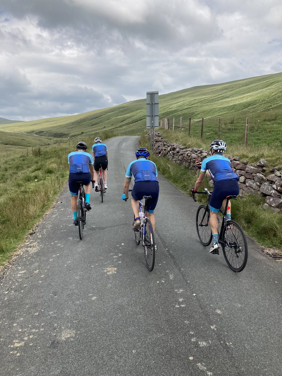 Big ride for the #shvelo crew. 7 hills, 7 riders, lots of cake. #cycling #tourdebrecon