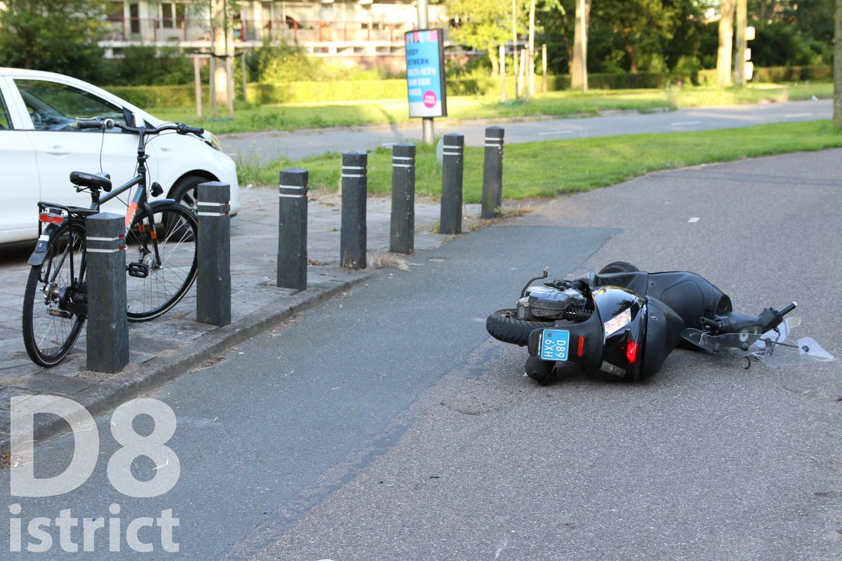 Melding aanrijding Voorhofdreef Delft