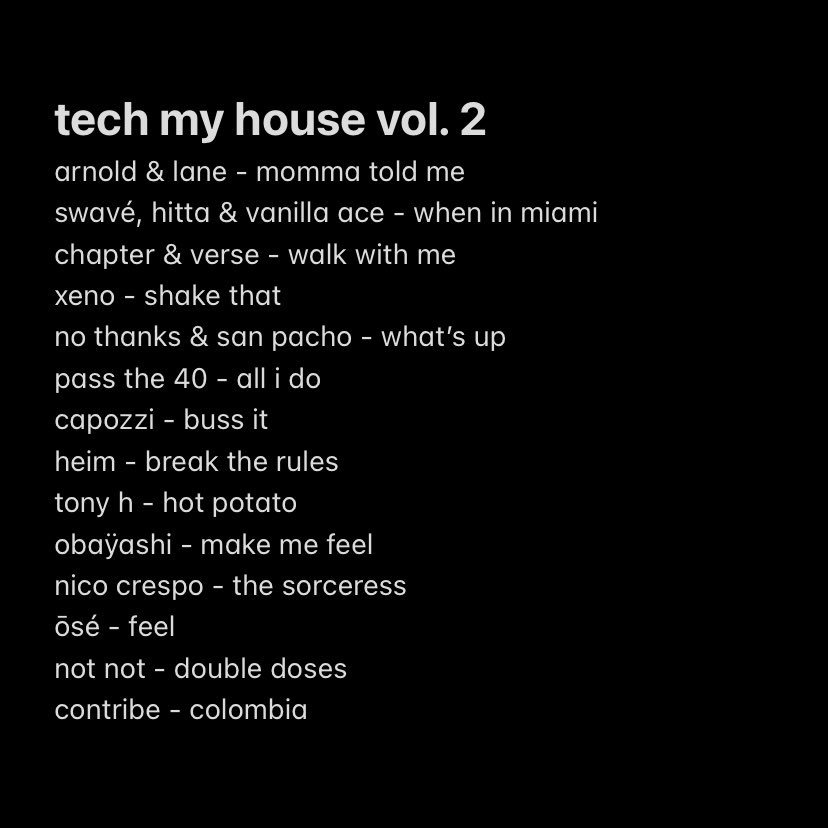 spaceyacht's tweet photo. TECH MY HOUSE VOL. 2 is landing next thursday, 7/8 on space yacht records 🔉🍓

14 tracks. 17 artists from across the states + the UK. pre-order the extended mixes on beatport now &amp; text “TMH” to 323-364-6336 for a copy of the mp3s as soon as it drops :)

https://t.co/skRGroAp1x https://t.co/Os1c1p5EKy