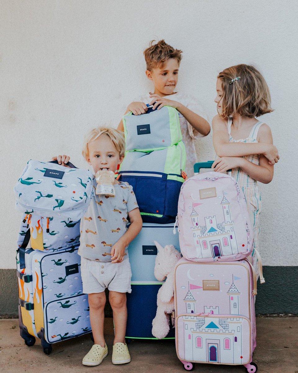 Long weekend = Big plans.  Bags made to pack up and go (and look cool while doing it)🔥 #KidsOnTheMove #GiveBackPack 📸: jessicaraemayfield instagram.com/p/CQ1fB8LFXCP/