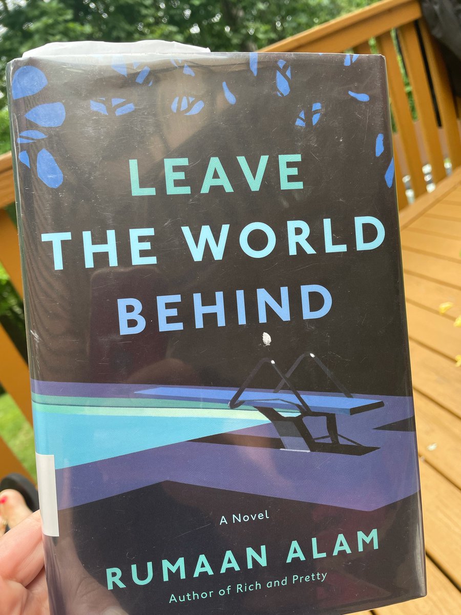 BrookPrincipal's tweet photo. Just finished Firefly Lane and checked out Leave the World Behind from my library. How’s your summer reading list going? #brooksummerfun https://t.co/pjBSVC8lYr