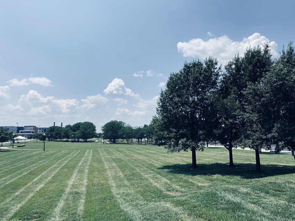 #BerkleyPark is looking beautiful and ready for KC this #IndependenceDay weekend! The <a href="/portkc/">Port KC</a> team welcomes you. Just remember to please be kind to others, and to the park. Sunday is the amazing <a href="/KCRiverfest/">KCRiverfest</a>, so plan accordingly. 🎇🎆🎇🎆🎇