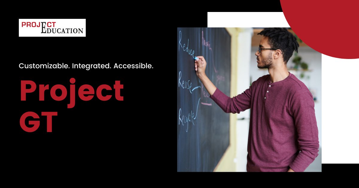 ProjectEduGT's tweet photo. #ProjectGT was created to help districts like yours master the essentials and fundamentals of effective #GT programs: Assessment/screening, progress monitoring, reporting and parent communications – with all securely linked to your district database.
https://t.co/3XH9GD5xNK https://t.co/lEyNkoCx30