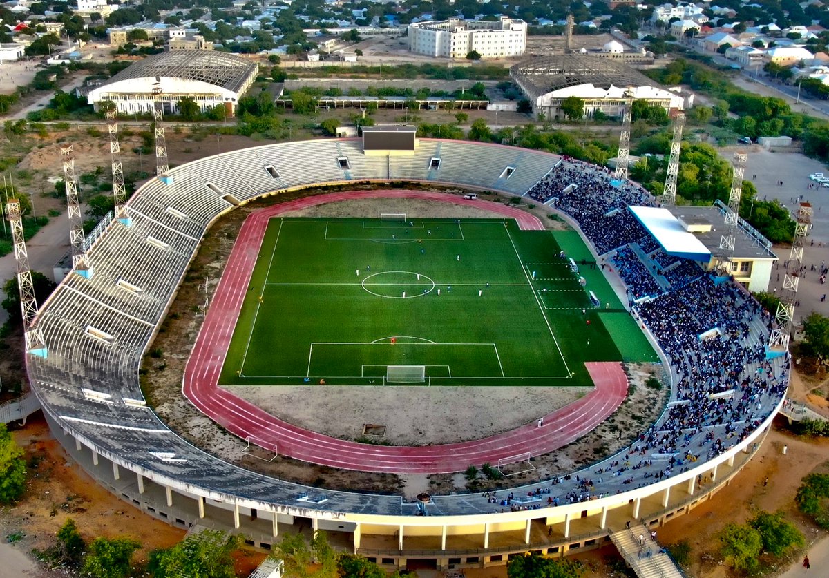Sports build Social Cohesion.The resumption of football games at Mogadishu Stadium brings together a diversity of fans. Stadium renovated by FGS <a href="/NorwayInSomalia/">Norway in Somalia</a> @Eu_in_Somalia