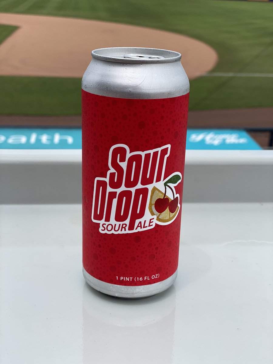 Kcannonballers's tweet photo. You know it, you love it and now you can get Cherry Lemon Sour Drop from @CabarrusBrewCo at the ballpark! 🍒🍋 https://t.co/7GYswAIFZS