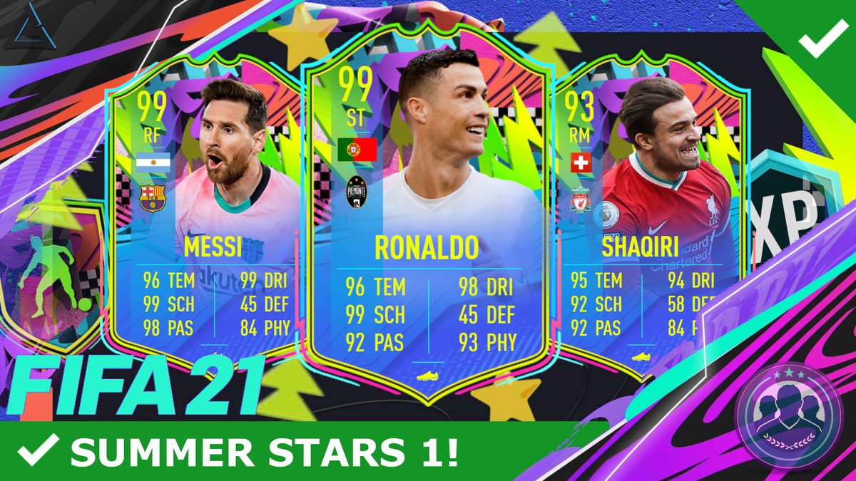 arciigaming's tweet photo. OMG 99 RONALDO & 99 MESSI! 😱⚡ MEGA SUMMER STARS 1 TEAM & SHAQIRI SBC!
- https://t.co/XMuPE6wQBe
- #FIFA21 #FUT21 #SummerStars #SommerStars #FOF #FOFSummerStars #Upgrades #99Ronaldo #99Messi #FestivalofFutball #Leaks #SummerStar #ArciiGaming #Stream #YouTube #Twitch #Live https://t.co/AA3QReMW7n