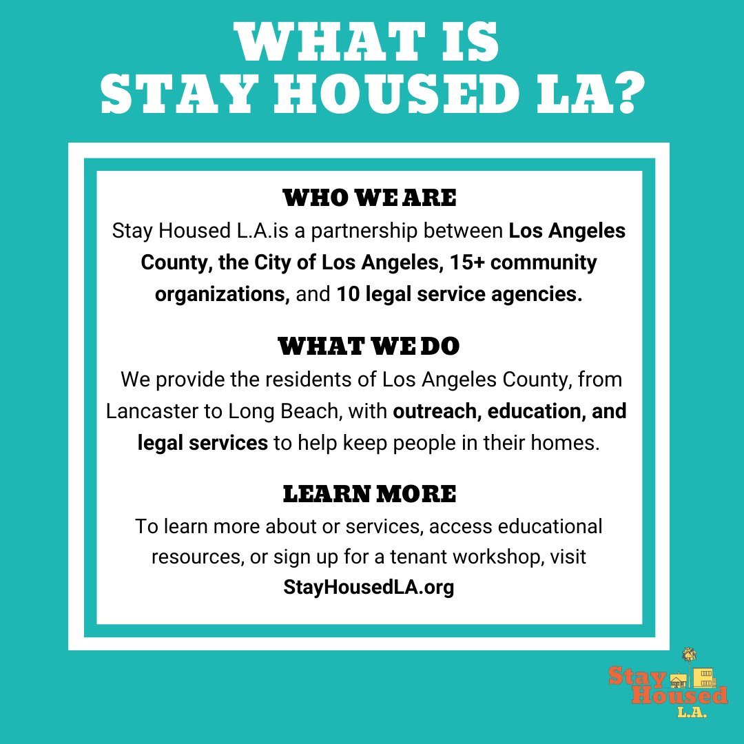 Stay Housed LA tweet media