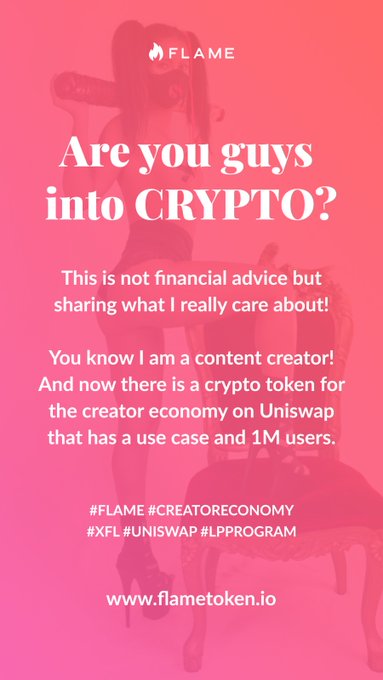 #sharesome #FlameToken #onlyfans #sharesomeLove https://t.co/nBPwGaVaNY<a href="/tag/sharesome"class="tags">#sharesome</a><a href="/tag/flametoken"class="tags">#FlameToken</a><a href="/tag/onlyfans"class="tags">#onlyfans</a><a href="/tag/sharesomelove"class="tags">#sharesomeLove</a>