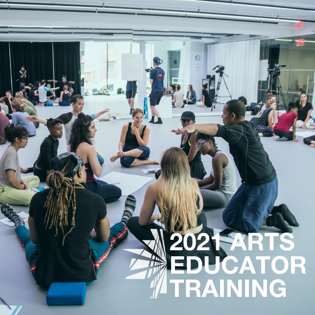 Dancewave's tweet photo. Dancewave's Arts Educator Training is back for 2021, and registration is officially OPEN π₯³
Join us and our partner, The Teaching Artist Project (@CommunityWordPr) for an exploratory, learning experience at https://t.co/RCZA6SDxIu!
#DanceEducation #DanceArtist #TeachingArtists https://t.co/x57SdluIYv