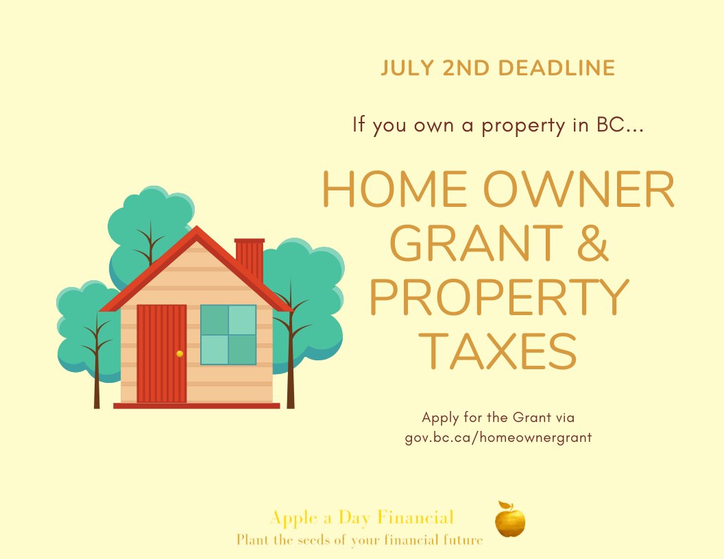 Apple_Alyx's tweet photo. BC Property Owners: if you haven't done so already, go pay your property taxes now! And be sure to apply for the Home Owner Grant as well, if eligible.⁠
⁠
https://t.co/PqqZbknx6g
⁠
#homeowner #propertytax #billsbillsbills https://t.co/lRf2yYbUc4