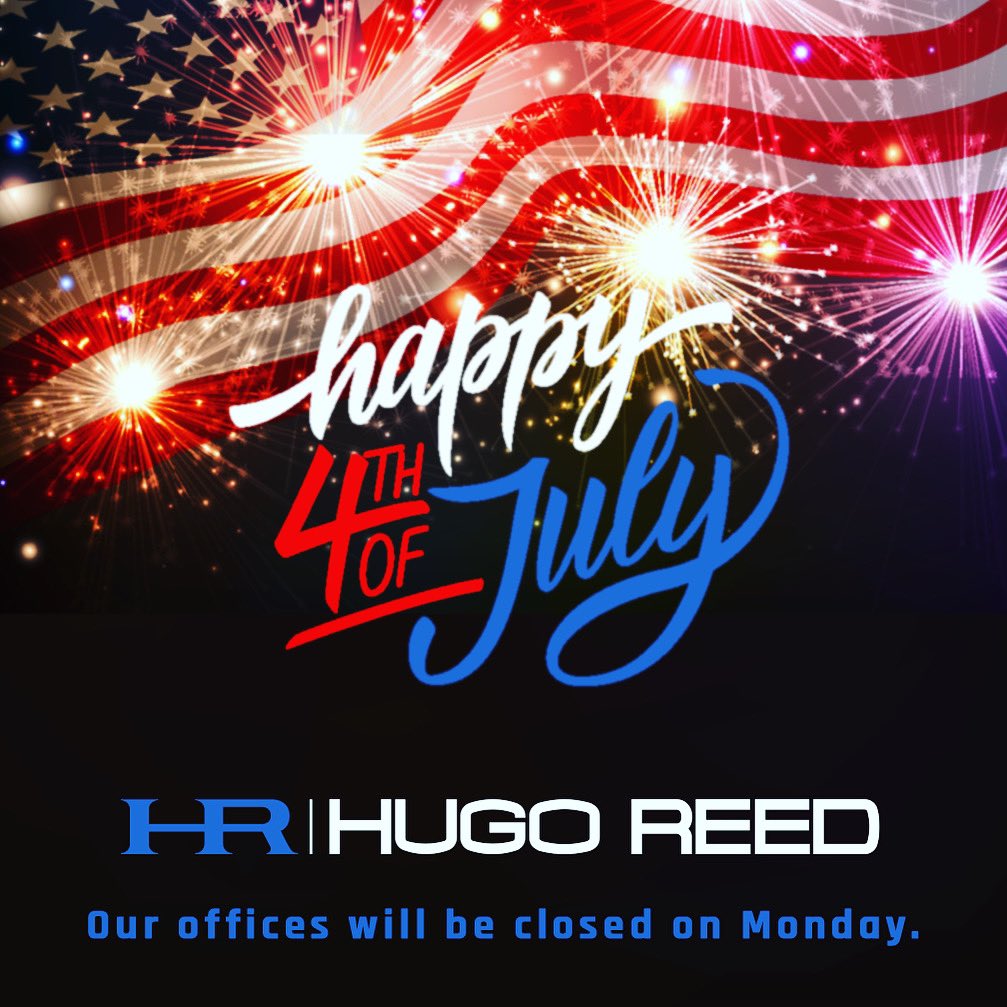 Have a great #4thofJuly weekend! 🇺🇸 Our offices will be closed on Monday.