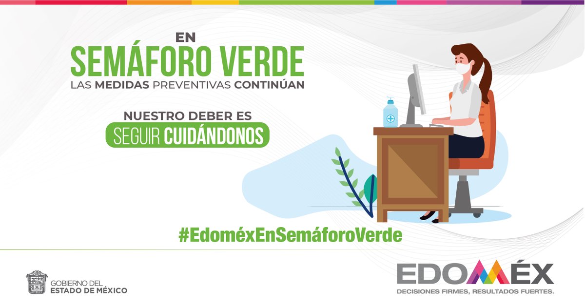 ConalepAtlaco's tweet photo. ¡No bajes la guardia! Nuestro deber es seguir cuidándonos atendiendo las medidas preventivas en todo momento y lugar.
#EdoméxEnSemáforoVerde
@israeljeronimol
@Enrique_MenV
@Conalep_Edomex https://t.co/AirdvUllam