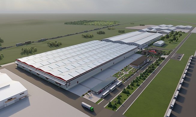 Malatya'da yapılan Türk Kızılay Üretim Üssü Afet ve İnsani Barınma Sistemleri Fabrikası. Hayırlı olsun.