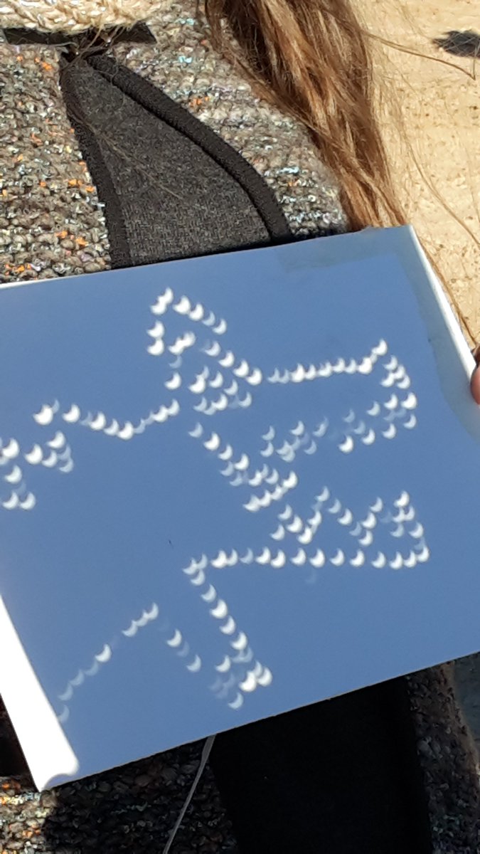 algangui's tweet image. Para quienes nunca vieron un eclipse de Sol &quot;por proyección&quot; (a través de un &quot;pinhole&quot;), sepan que es muy seguro y que no daña los ojos.
(Solo las buenas costumbres.) 

📸 Ya pasaron 2 años del #Eclipse2019