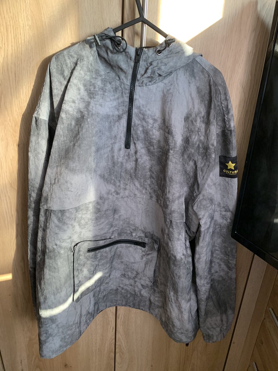 GeorgeWeaver20's tweet photo. For sale. Cultura Grey Smock. Size XL 25.5” ptp. £75 cheers. https://t.co/dSetbuL4Rs