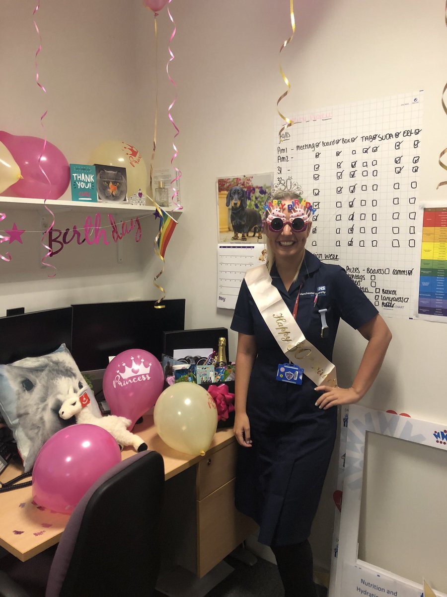 An extremely valued member of the team had a significant birthday today.  So lovely to celebrate with you Carly -let this be the first of many !😀