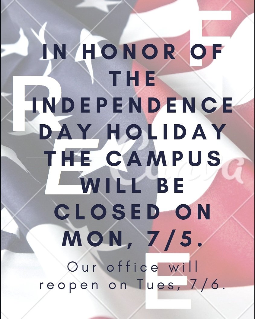 SixthRL's tweet photo. The Sixth College Residence Life Office will be closed on Mon, 7/5 and will reopen on Tues 7/6.

Have a great holiday weekend! https://t.co/GHGohygEP1