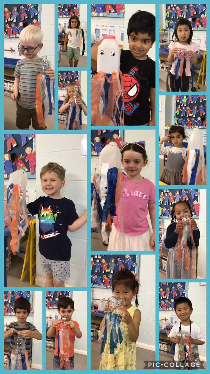 TyntesfieldN's tweet photo. Nursery had so much fun making their jellyfish. We also talked about all the other creatures in the ocean and how we can help take care of them https://t.co/YEaL03fEcv