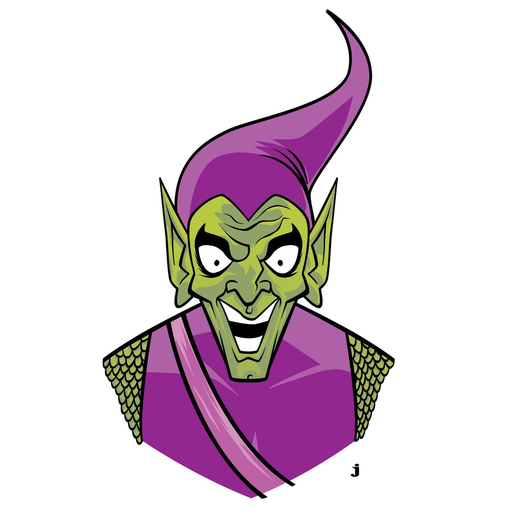 How to Draw GREEN GOBLIN - Spider Man No Way Home (Menggambar Green Goblin  - Spider Man No Way Home) - YouTube