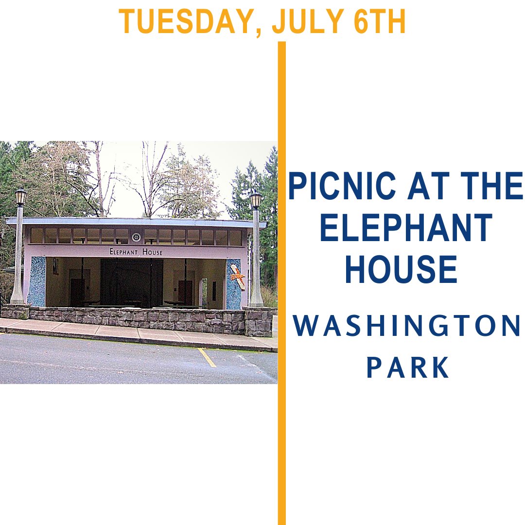 After 66 Zoom meetings, it's about time we see each other in person!

Join us Tuesday, July 6th at the Elephant House shelter in WA Park for a social to kick off the new Rotary Year!

For more details &amp; to let us know you're coming, click here: rotarypdx.org/?p=speakers