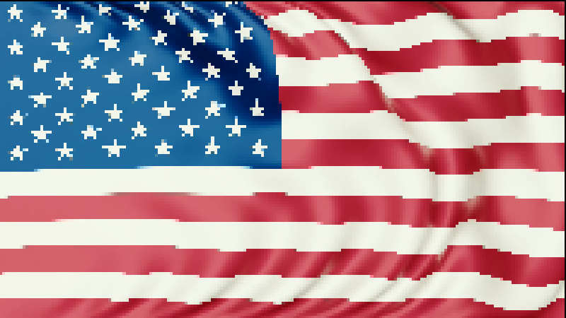 awesomeflags's tweet photo. Mint #1 of United States [Pixel] is up for auction. Collect and wave this 4th of July!

https://t.co/bRc9DkppUU

#flag #waving #fourthofjuly2021 #4thofJuly #usa #awesomeflags #unitedstates #holiday #nft #rarenft #collectible @AtomicHub @WAX_io #animation #auction #starsandstripes https://t.co/j5Hbx7ZjOd