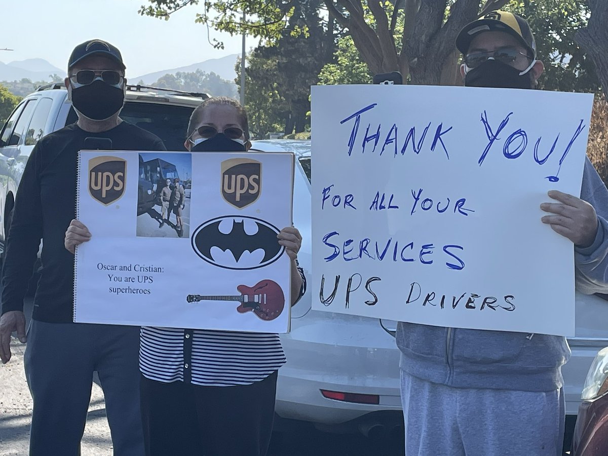 La Mesa Center UPS tweet media