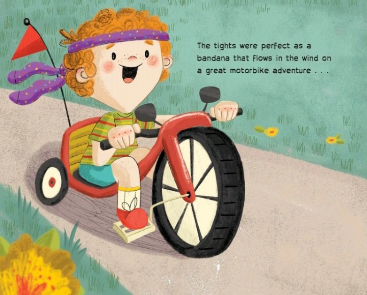 JHaddell's tweet photo. More #PictureBookFriday

This is brilliant! A story to champion imaginative play &amp; defy gender stereotyping in young children.

Patrick's play is wild &amp; free... apart from the times when his sister wants her tights back.

Lively pics &amp; a tenderly-told story.

Out 2 Sep
#NetGalley https://t.co/mRl6F08a6Z