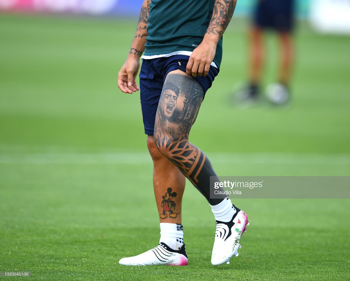 Aggregate more than 182 football leg tattoo latest