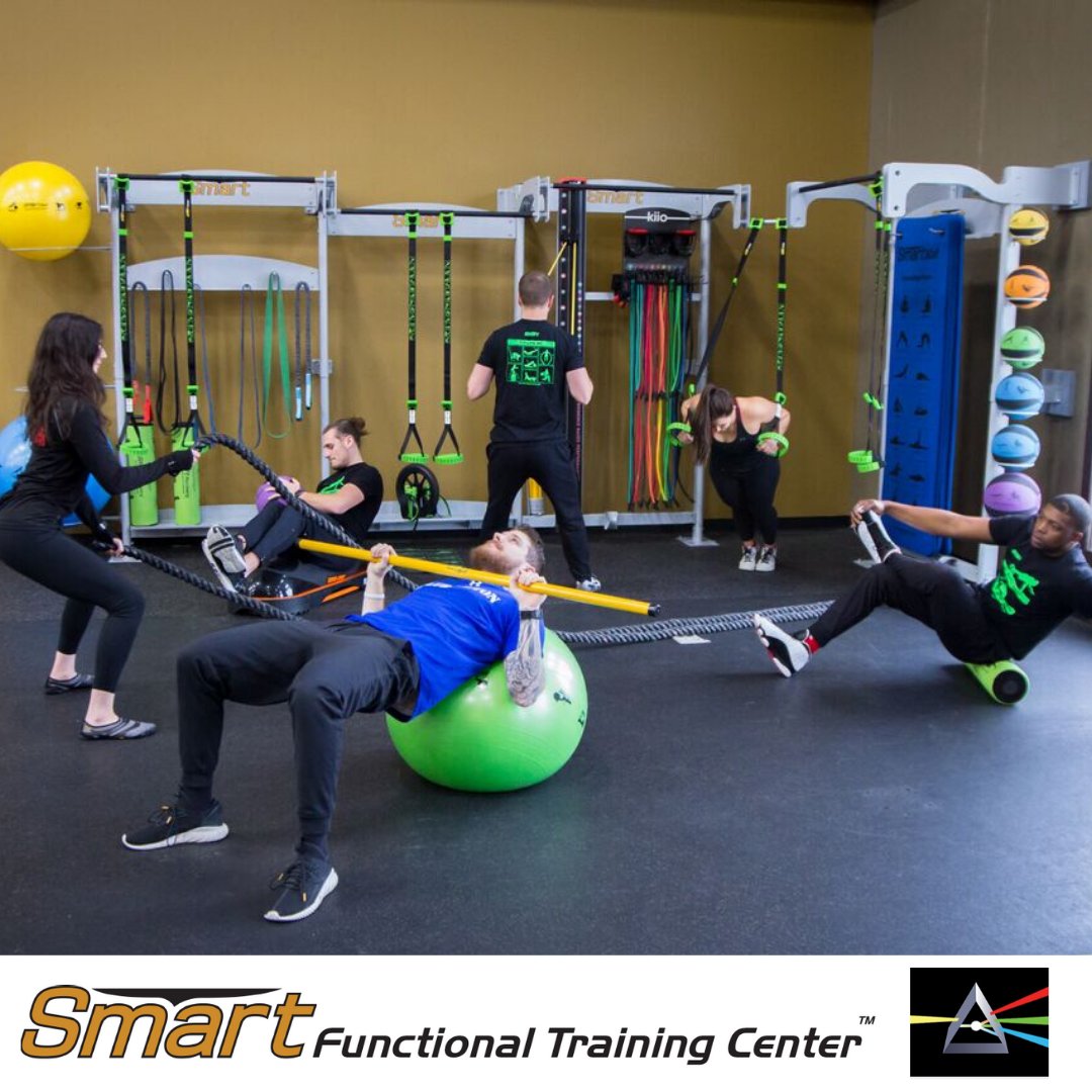 prismfitnessinc's tweet photo. The 4-Section FTC package provides functional fitness staples, like the Smart Stability Balls. The FTC provides both storage as well as functional training options like the conditioning rope anchor and chin up bars. #SmartFunctionTrainingCenter #SmartSelfguidedFitness #Fitness https://t.co/xgNUrVre8r