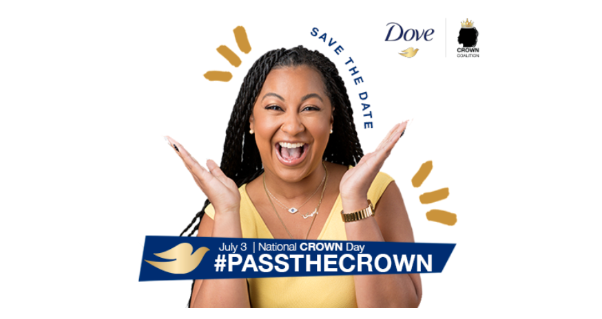 ColorOfChange's tweet photo. Two years ago, #TheCROWNAct was signed into law in CA. As part of the #CROWNCoalition w/ @dove &amp; @thecrownact, we're in the fight to protect Black people from being discriminated against for our natural hair. Join us on National #CROWNDay. #PassTheCROWN https://t.co/Fc3iqq7MWr https://t.co/LiYU0eepZj