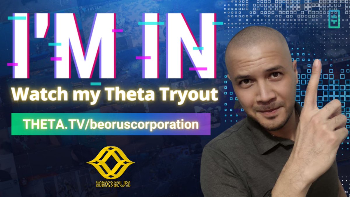 beoruscorp's tweet photo. Acompáñanos a las 17:00 GMT5 en nuestro #ThetaTryouts link del canal➡️ https://t.co/tuxJKzCXHc 
vamos a tener 3 horas en vivo analizando nuevos proyectos #blockchain y respondiendo todas las dudas al respecto @Watch_Theta @drpauloerc20 @robinmorenop https://t.co/dZo9vrNRhw