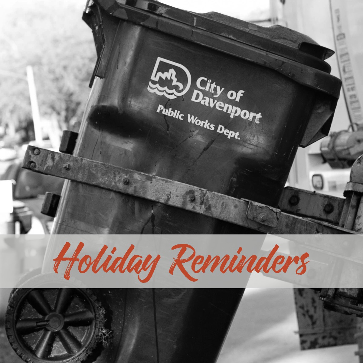 Davenport Iowa on Twitter "‼Reminder The City of Davenport will