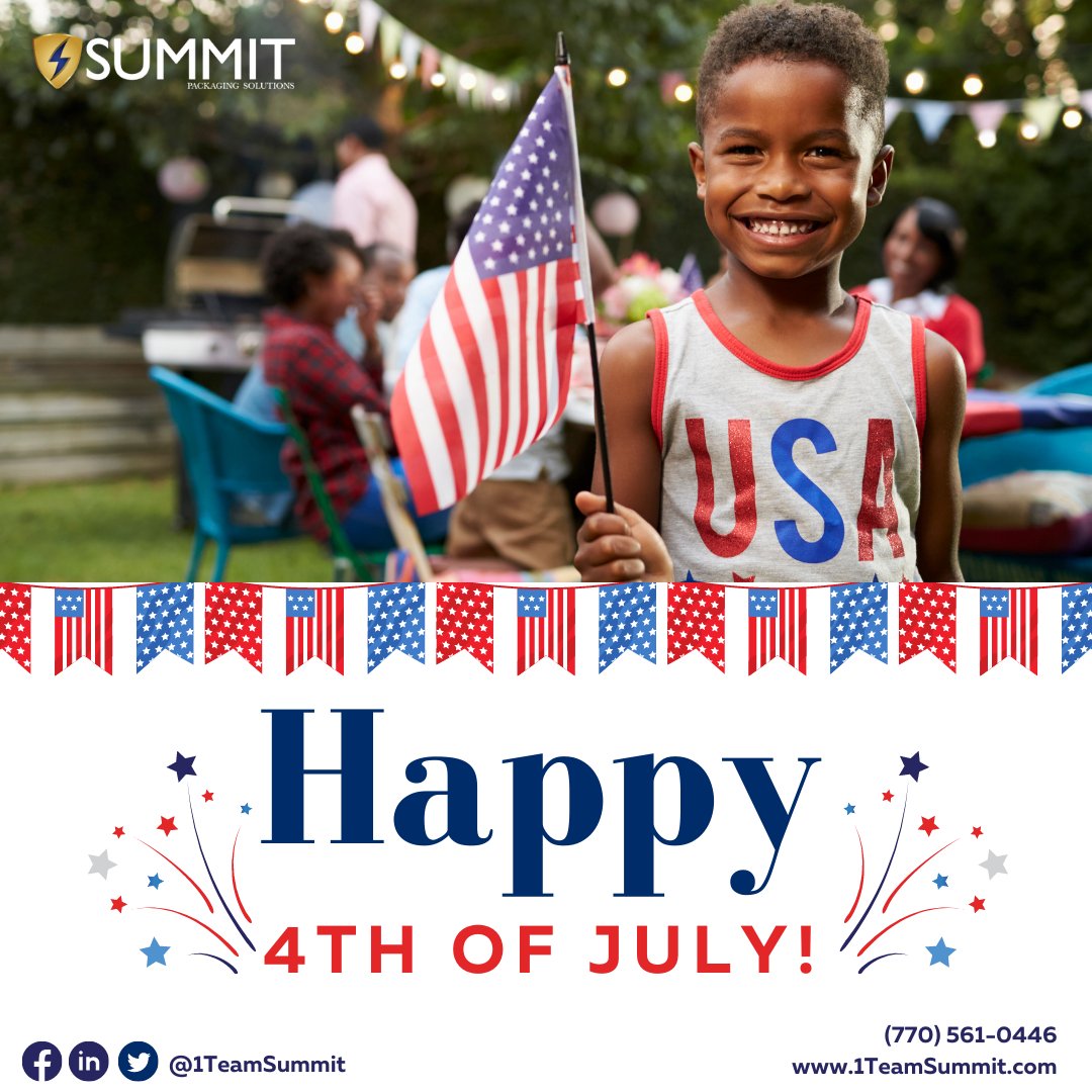 Summit wishes a Happy 4th of July to its inspiring customers!