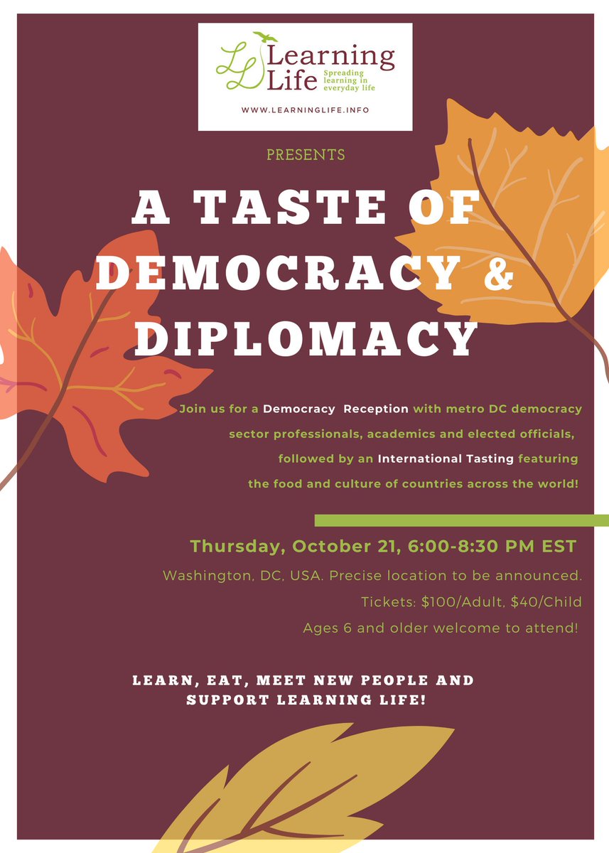 PaulLachelier's tweet photo. @LetLearningLive Mark your calendars for a special #Learning Life event happening Thursday, October 21, 2021!  For those of you who do not live in metro Washington #DC, USA, stay tuned as we are planning a virtual event to coincide with this in-person event. https://t.co/oSC25V0Ugq