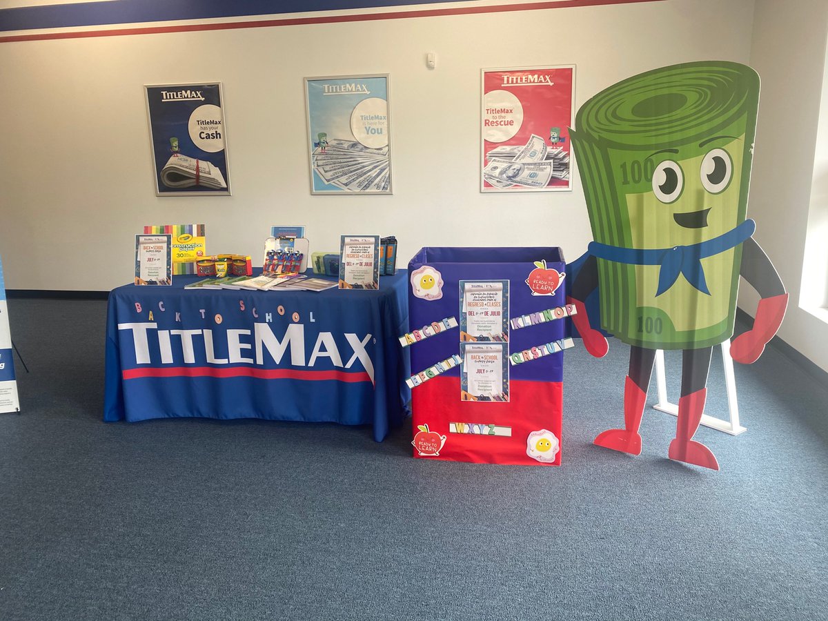 TM-N2 is ready to go for the back to school event, we are super excited