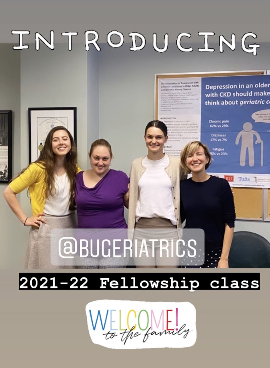 BMC|BU Geriatrics Fellowship (@bugeriatrics) on Twitter photo Welcome to our <a href="/BUgeriatrics/">BMC|BU Geriatrics Fellowship</a> 2021-22 Geriatric Medicine & Geriatric Oncology fellows. We are so thrilled to welcome you into our family! #geriatrics #thisisgeriatrics <a href="/The_BMC/">Boston Medical Center</a> <a href="/AmerGeriatrics/">American Geriatrics Society</a> <a href="/LindaP_MD_/">Linda Paniszyn</a> <a href="/IVovnoboy/">Renobo</a> <a href="/DayDHollis/">HollisDay</a> <a href="/Megany221/">Megan Young, MD</a> <a href="/RLauNgMD/">Rossana Lau-Ng MD</a> Welcome to our <a href="/BUgeriatrics/">BMC|BU Geriatrics Fellowship</a> 2021-22 Geriatric Medicine & Geriatric Oncology fellows. We are so thrilled to welcome you into our family! #geriatrics #thisisgeriatrics <a href="/The_BMC/">Boston Medical Center</a> <a href="/AmerGeriatrics/">American Geriatrics Society</a> <a href="/LindaP_MD_/">Linda Paniszyn</a> <a href="/IVovnoboy/">Renobo</a> <a href="/DayDHollis/">HollisDay</a> <a href="/Megany221/">Megan Young, MD</a> <a href="/RLauNgMD/">Rossana Lau-Ng MD</a>