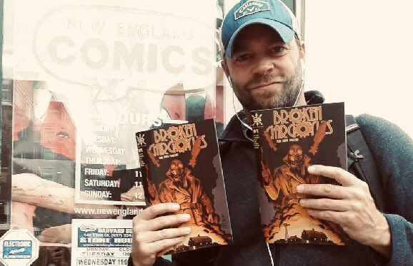 Gorilla Signing just happened at <a href="/NEcomics/">New England Comics</a> in Harvard Sq. GO GET THEM!! #comics #NCBD