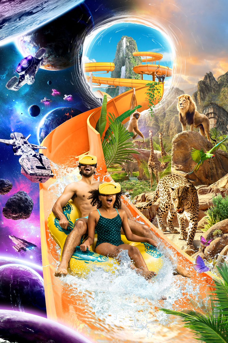 spgreenwood's tweet photo. The first #VRSlide in America 🇺🇸 launches this weekend!
Visitors at Kalahari Resorts Poconos can be the first in the country to try this amazing experience. It’s truly a one-of-kind combination.
#AquaticVR #VirtualReality #Waterpark https://t.co/J40k48e4zd