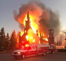 Four Canadian churches have been burned down by woke protesters and a dozen vandalised. 
If you're woke and wondering why this might be upsetting to people, try to think of the churches as mosques.