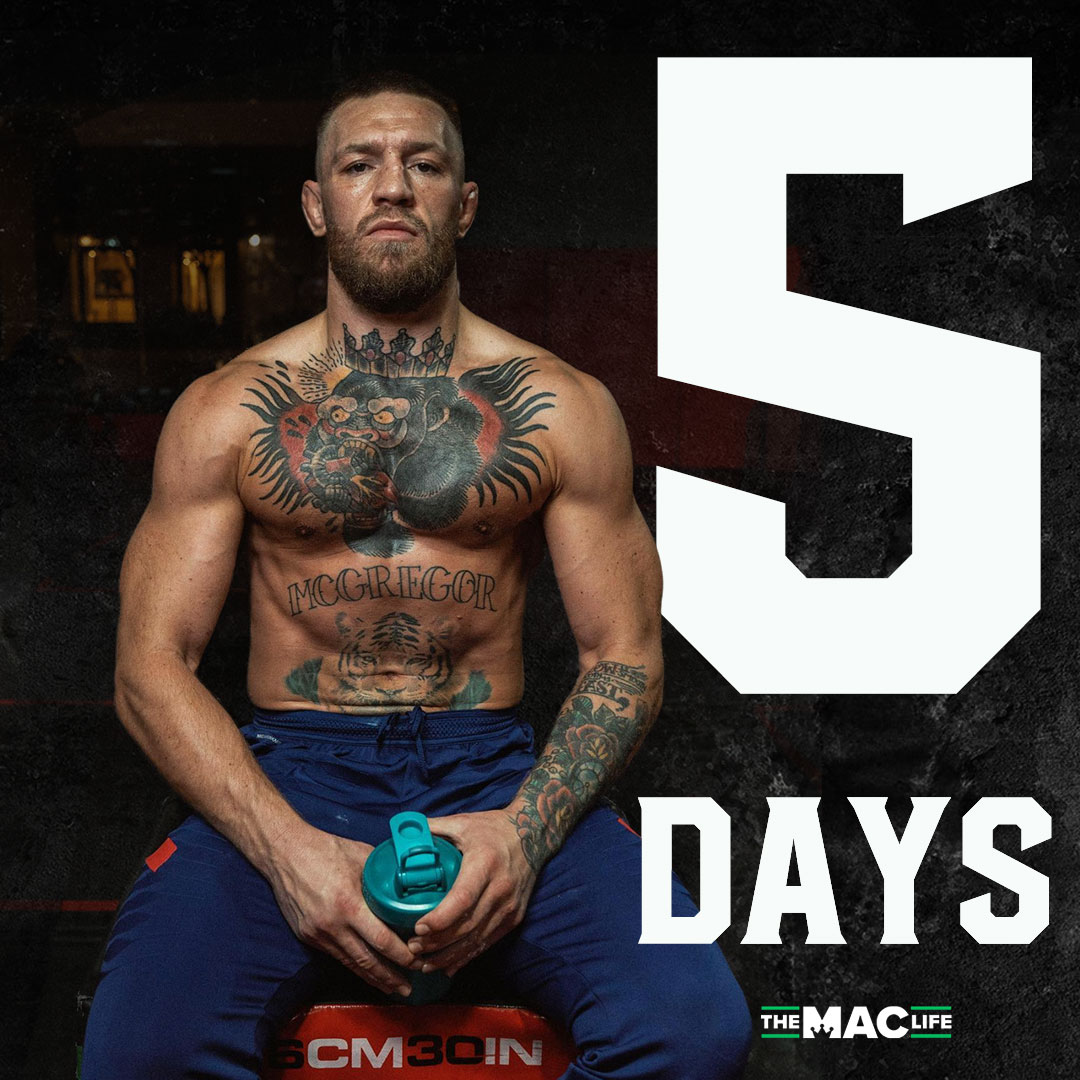 It's official. It's FIGHT WEEK. #UFC264.