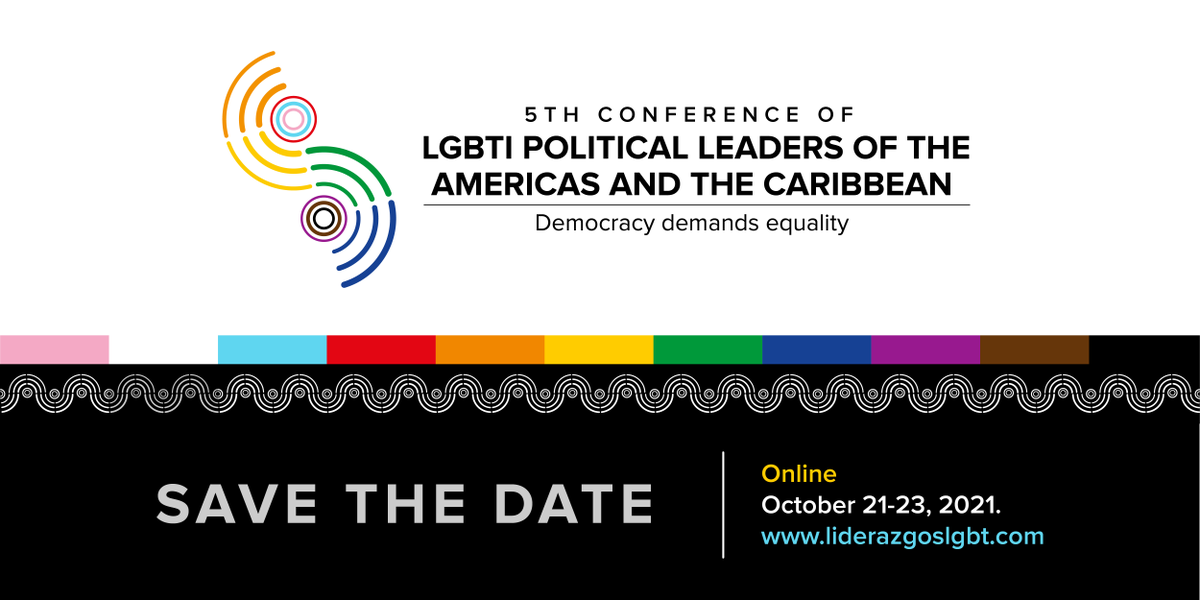 VictoryInst's tweet photo. SAVE THE DATE: The largest gathering of LGBTQ officials, human rights activists and policy experts in the Western Hemisphere is happening online this October 21-23. Join us for free when you register at https://t.co/WAhJ4eKGlY https://t.co/KHZHgzGfQq