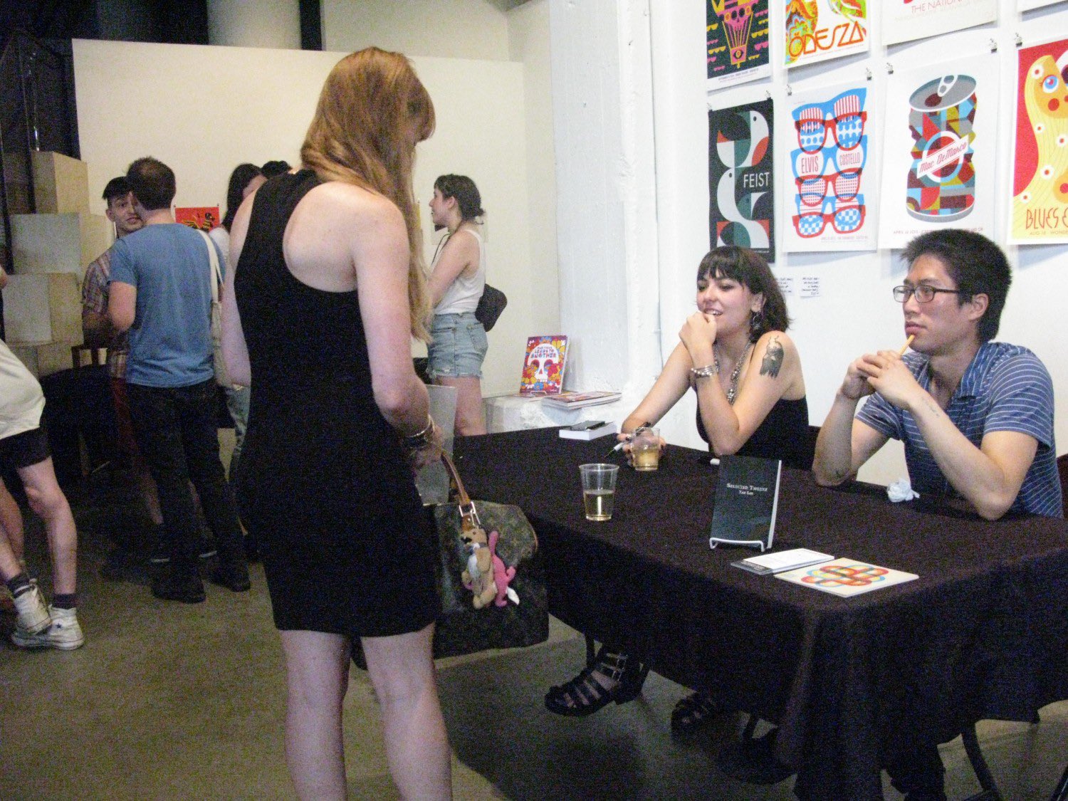  HAPPY BIRTHDAY TAO   here\s a pic i found of us doing a book signing somewhere a long time ago 