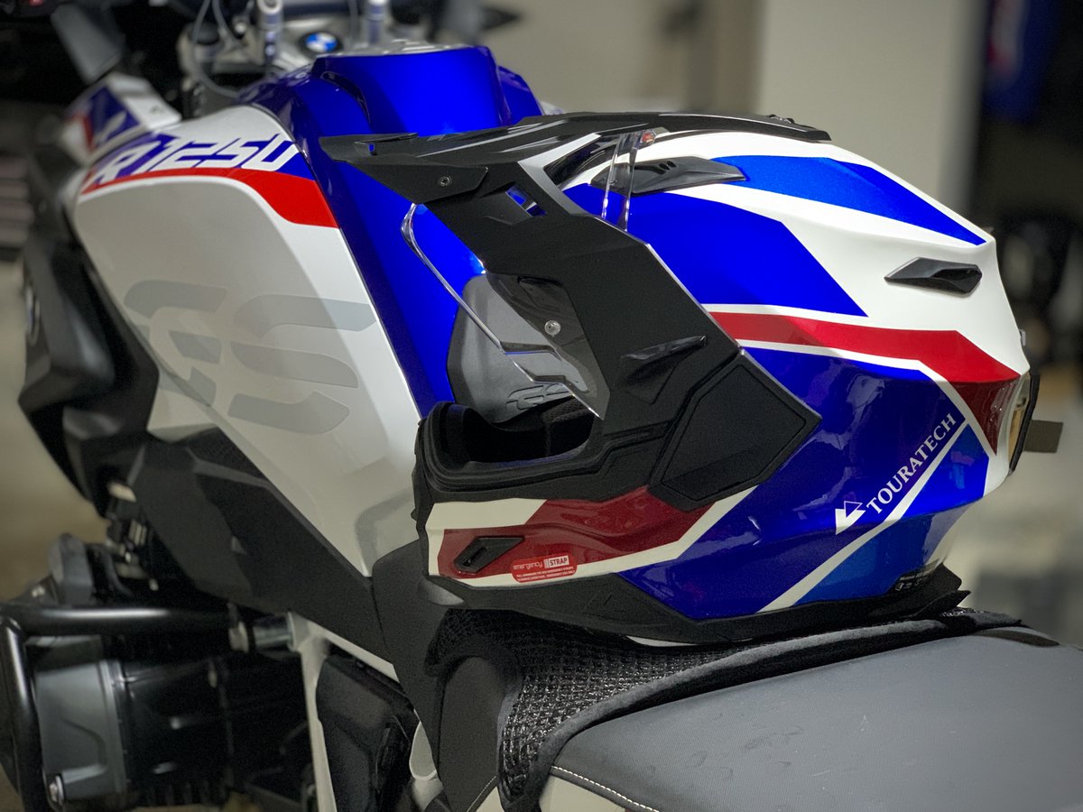 It's going to be a red, white and blue weekend!  #touratech #touratechusa #madeforadventure #4thofJuly