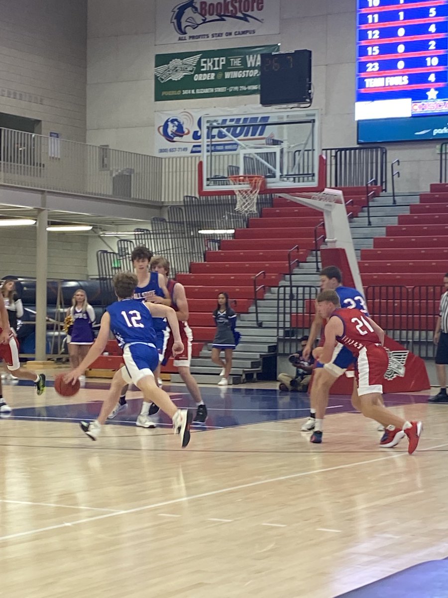 Halftime of boys championship game ⁦<a href="/CHSCA/">Colorado HS Coaches</a>⁩ ⁦<a href="/CHSCAAllState/">CHSCA ALL STATE GAMES</a>⁩