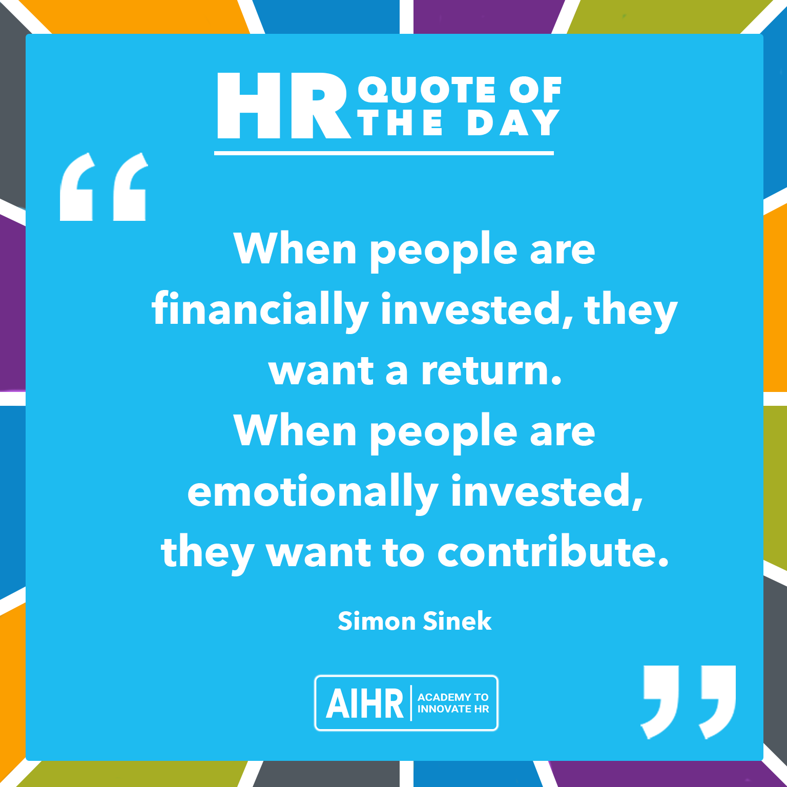 AIHR Academy to Innovate HR on Twitter " ️ As an HR leader, you must