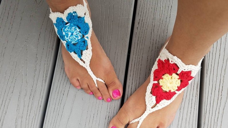 cuteTiqa21's tweet photo. The perfect Cotton Barefoot Sandals for the beach . Available in 2 different colors. Currently on 20% off sale plus free shipping !
https://t.co/hzPxRLkWQ7 https://t.co/cjJH1W71Fh